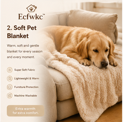 Ecfwkc™ Soft Pet Blanket